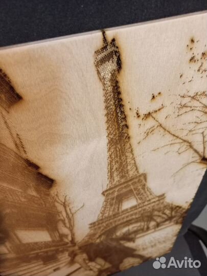 Картина гравировка лазерная 