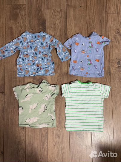 Детские вещи пакетом на мальчика 80 86