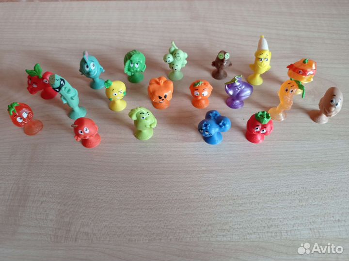 Прилипалы штучно, из разных серий