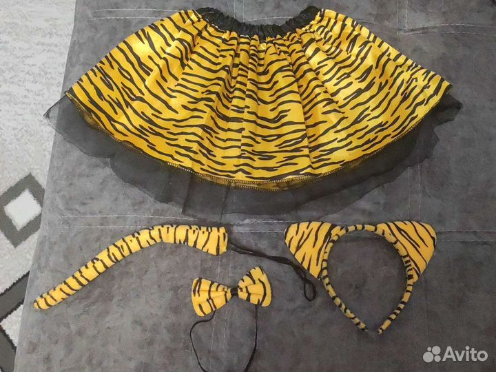 Новогодний Костюм тигренка на девочку