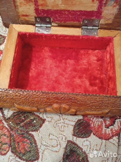 Шкатулка деревянная СССР