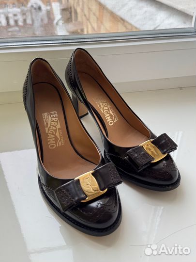 Туфли ferragamo 35,5 -36