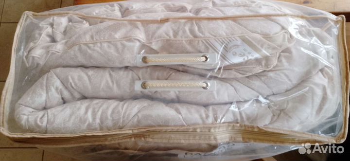 Одеяло новое козий пух Не облегченное 1,5 сп