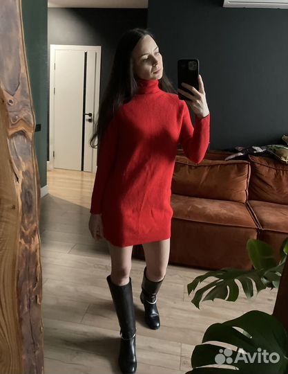 Платье шерстяное Massimo Dutti