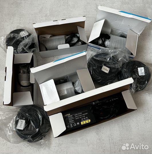 Система видеонаблюдения Techage, 8 каналов POE