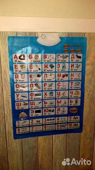 Настенная звуковая азбука