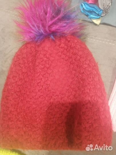Шапки для девочки 6-8 лет