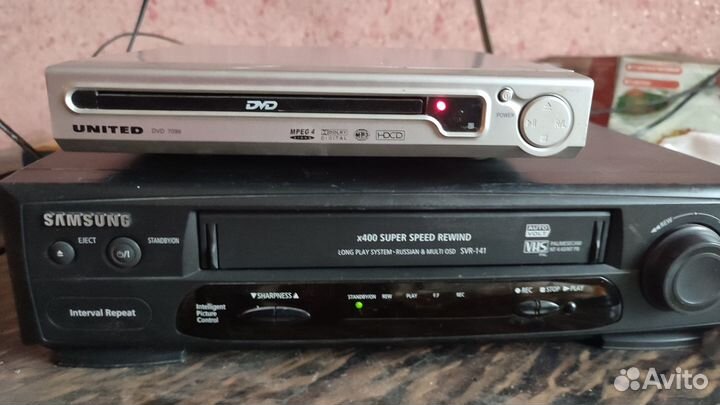 Продам видео-магнитофон и DVD-магнитофон