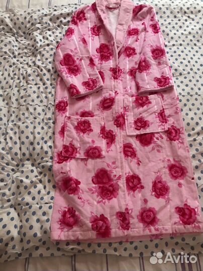 Халат махровый женский