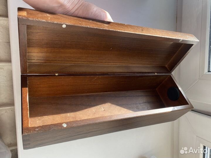 Коробка деревянная из под коньяка