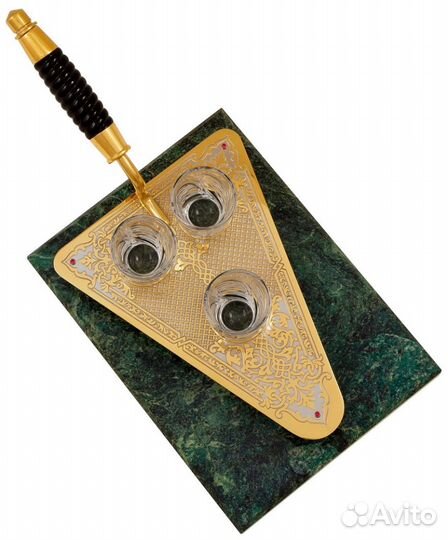 Мастерок с тремя стопками на подставке. Новый