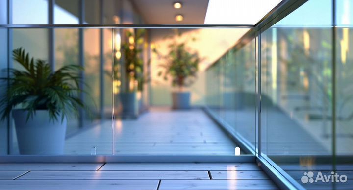 Лестница на металлокаркасе