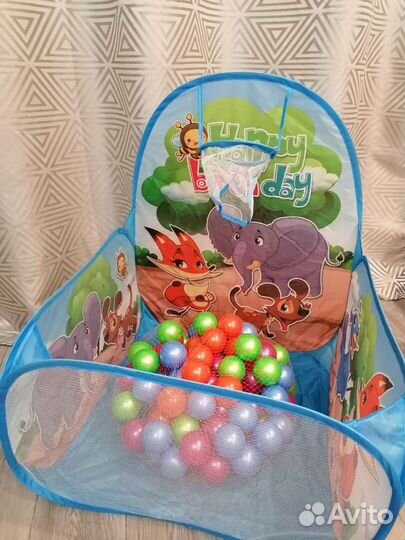 Игровой манеж+шарики
