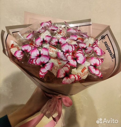 Сладкий букет для девочки