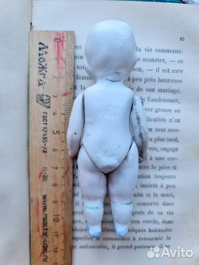 Антикварная редкая кукла(пупс) Германия фарфор