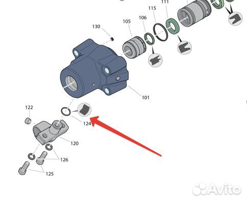 Уплотнение 3115344500