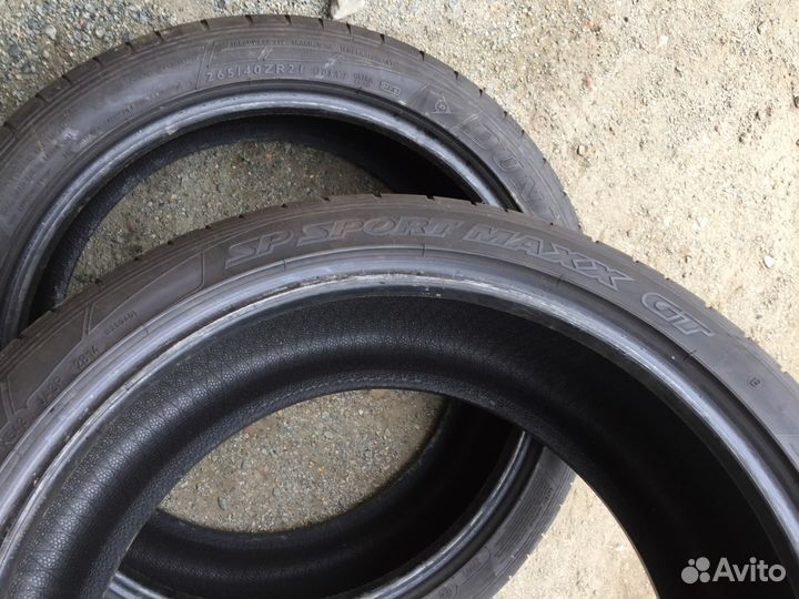 Dunlop SP Sport Maxx GT 265/40 R21