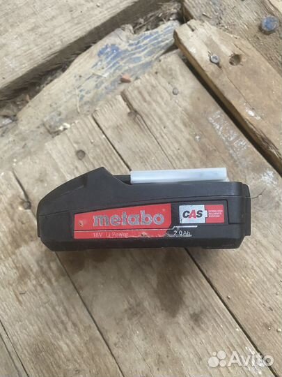 Зарядное устройство Метабо и аккумулятор 18 в 2а