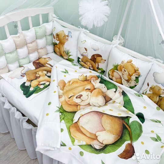 Бортики в кроватку (комплекты под заказ )