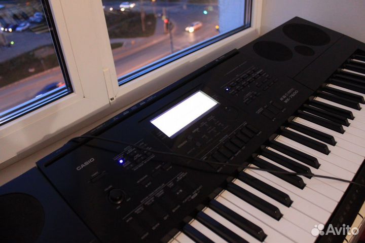 Синтезатор casio wk 7600