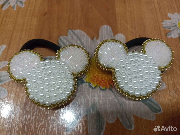 Резинки для волос ручной работы