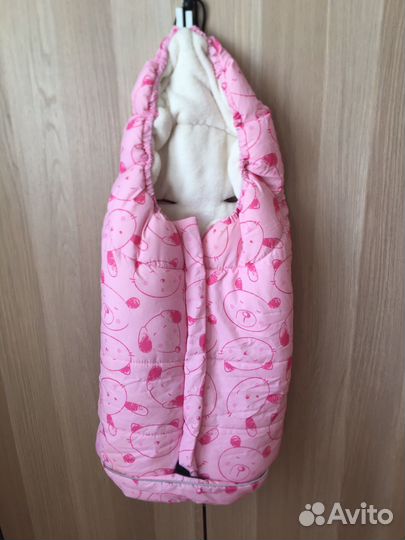 Теплый конверт в коляску