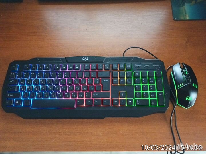 Игровая клавиатура+мышь проводная sven GS-9100