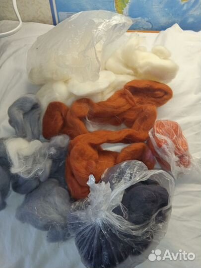 Шерсть для валяния