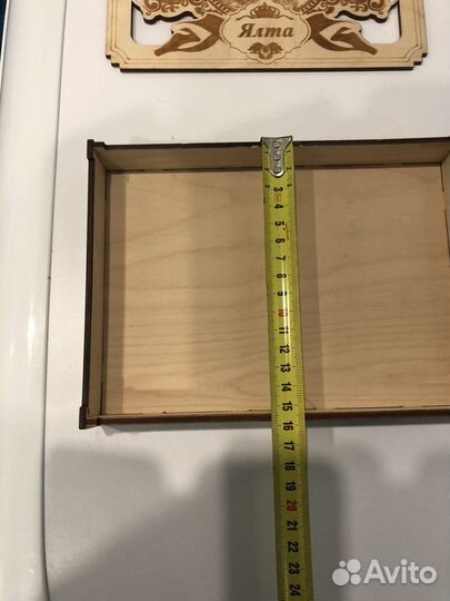 Коробка подарочная деревянная