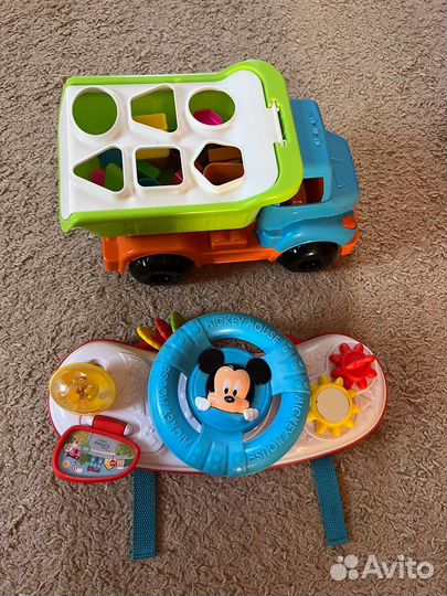 Развивающий руль и сортер