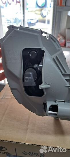 Противотуманная фара на hyundai solaris 1
