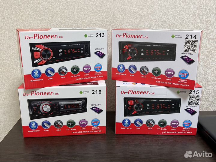 Автомагнитола pioneer с bluetooth