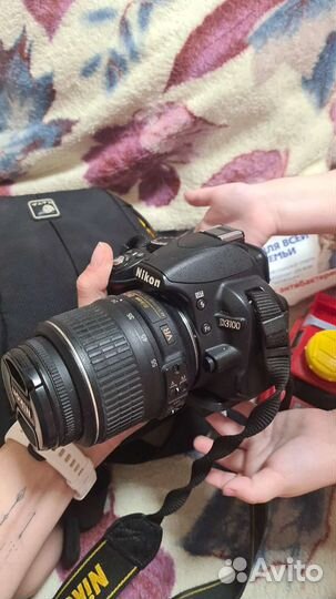 Зеркальный фотоаппарат nikon d3100