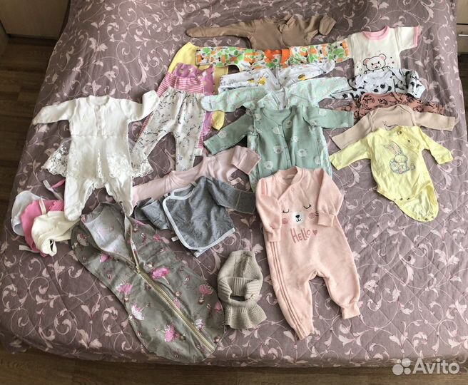 Пакет новых вещей на девочку