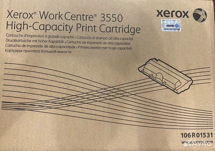 Xerox 106R01531 3550 картридж