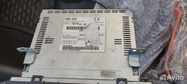 Штатная магнитола Kia sportage 3