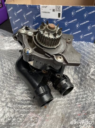 Помпа и термостат vag