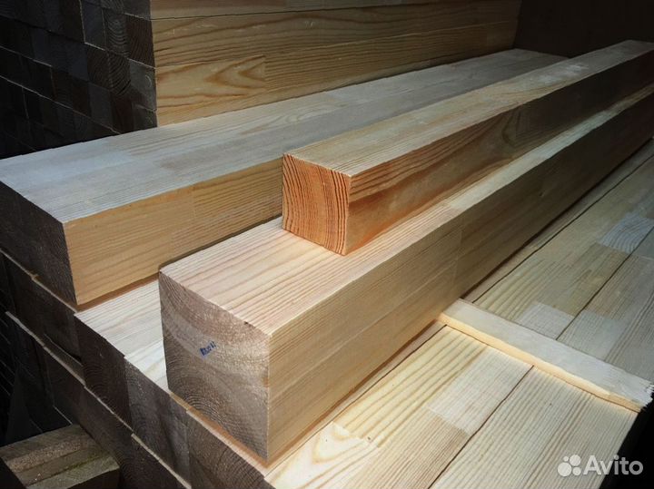 Брус из сосны для надежного строительства