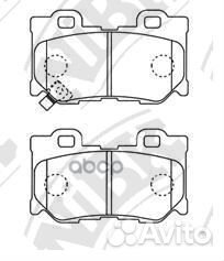 Колодки тормозные дисковые задн. infiniti FX35