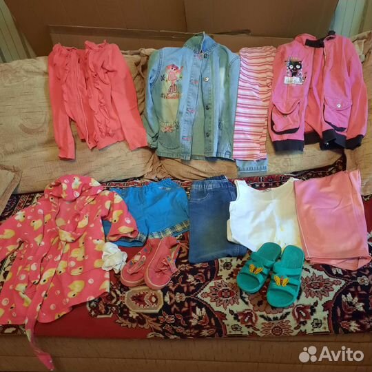 Вещи пакетом на девочку