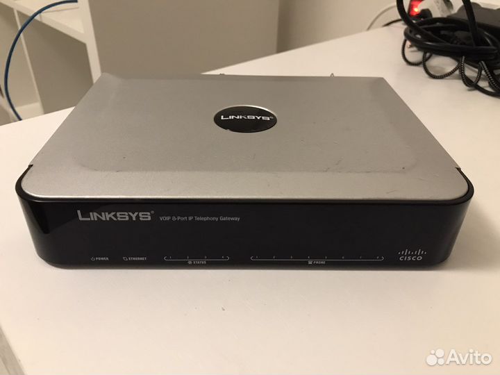 Голосовой флюз VoIP linksys cisco spa8000
