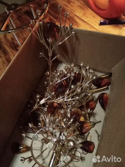 Люстра б/у (запасные детали)