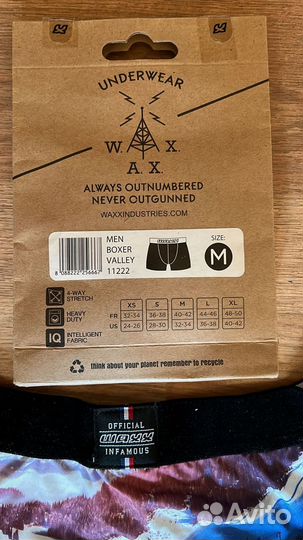 Новые Трусы мужские боксеры waxx underwear р. М