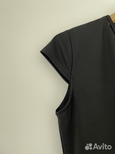 Черное облегающее платье river island M