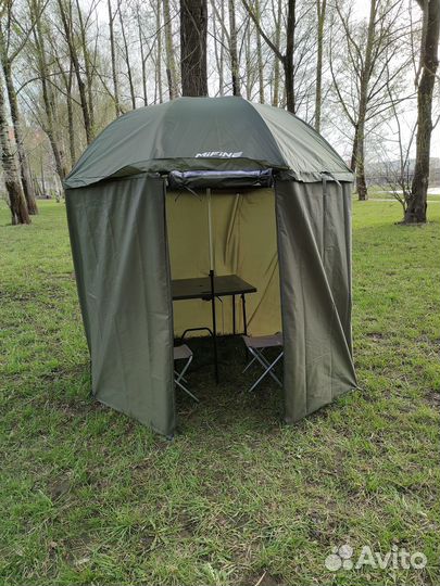 Зонт для рыбалки с тентом