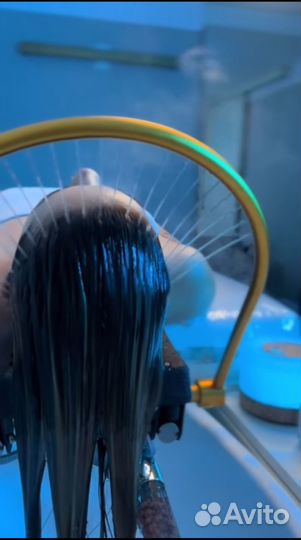 Массаж спа для волос на Супер кушетке тренд 2024