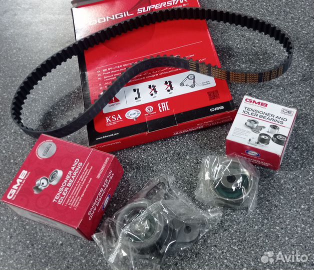 Комплект грм hyundai Accent 16,12 клап