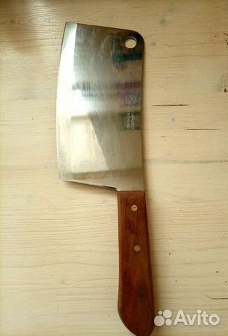 Топорик кухонный с деревянной ручкой kiwi-brand