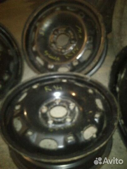 Оригинальные R14 штампы 5х100 Volkswagen Skoda Sea