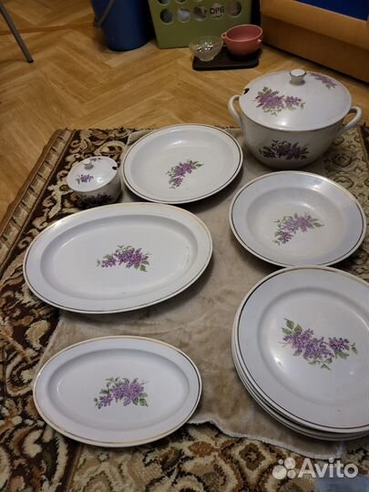 Сервиз столовый Сирень 